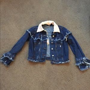 Blue Jean Fringe Jackets